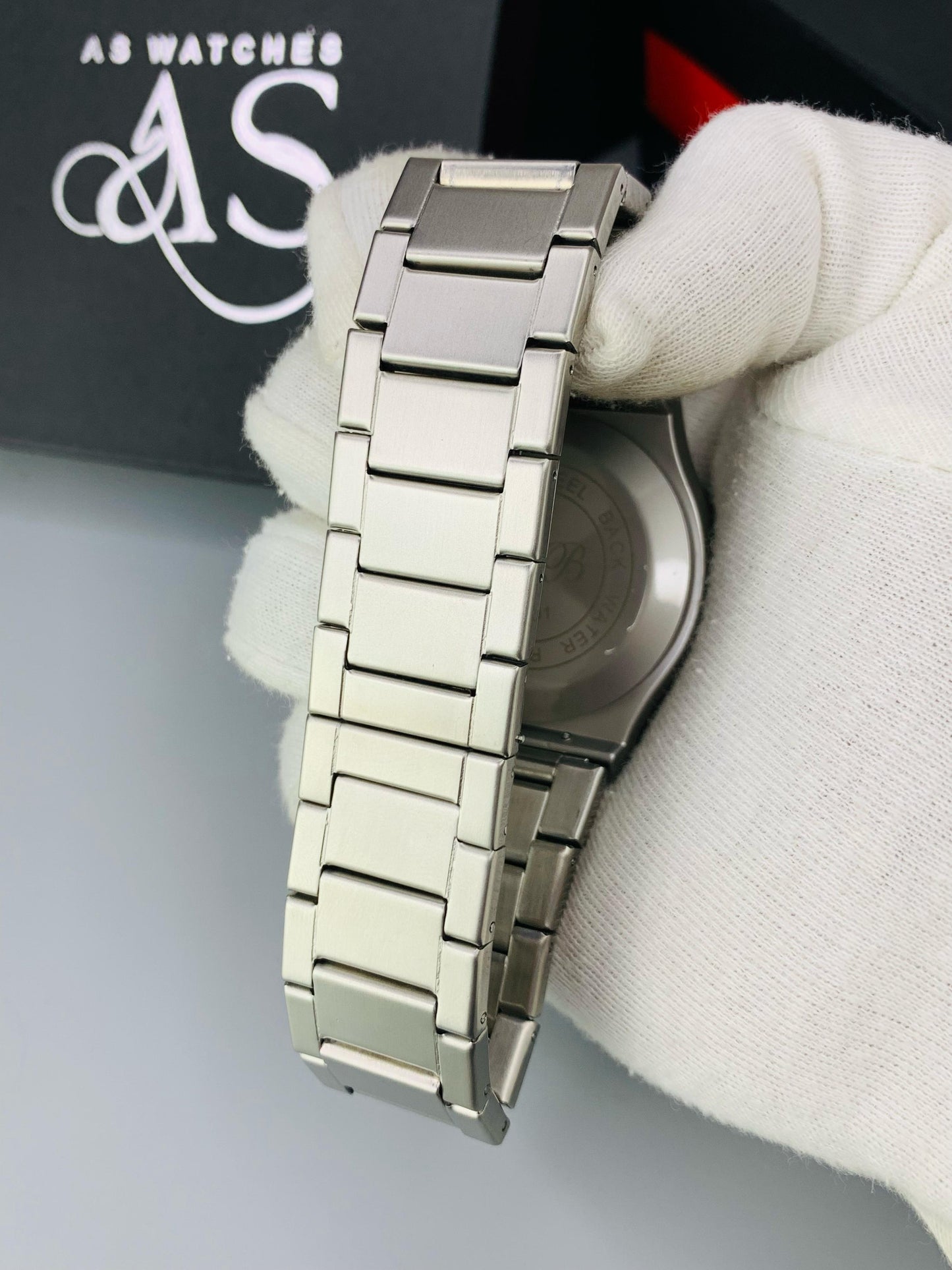 HB SKL Chain Silver Black
