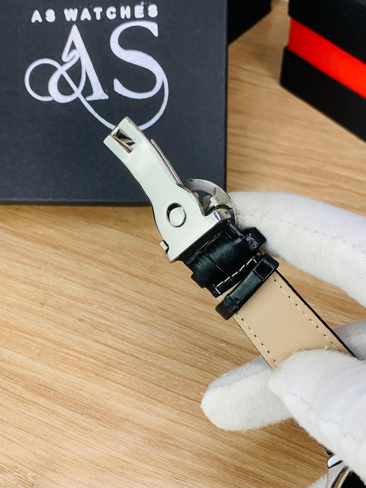 PP Leather Strap (Black)