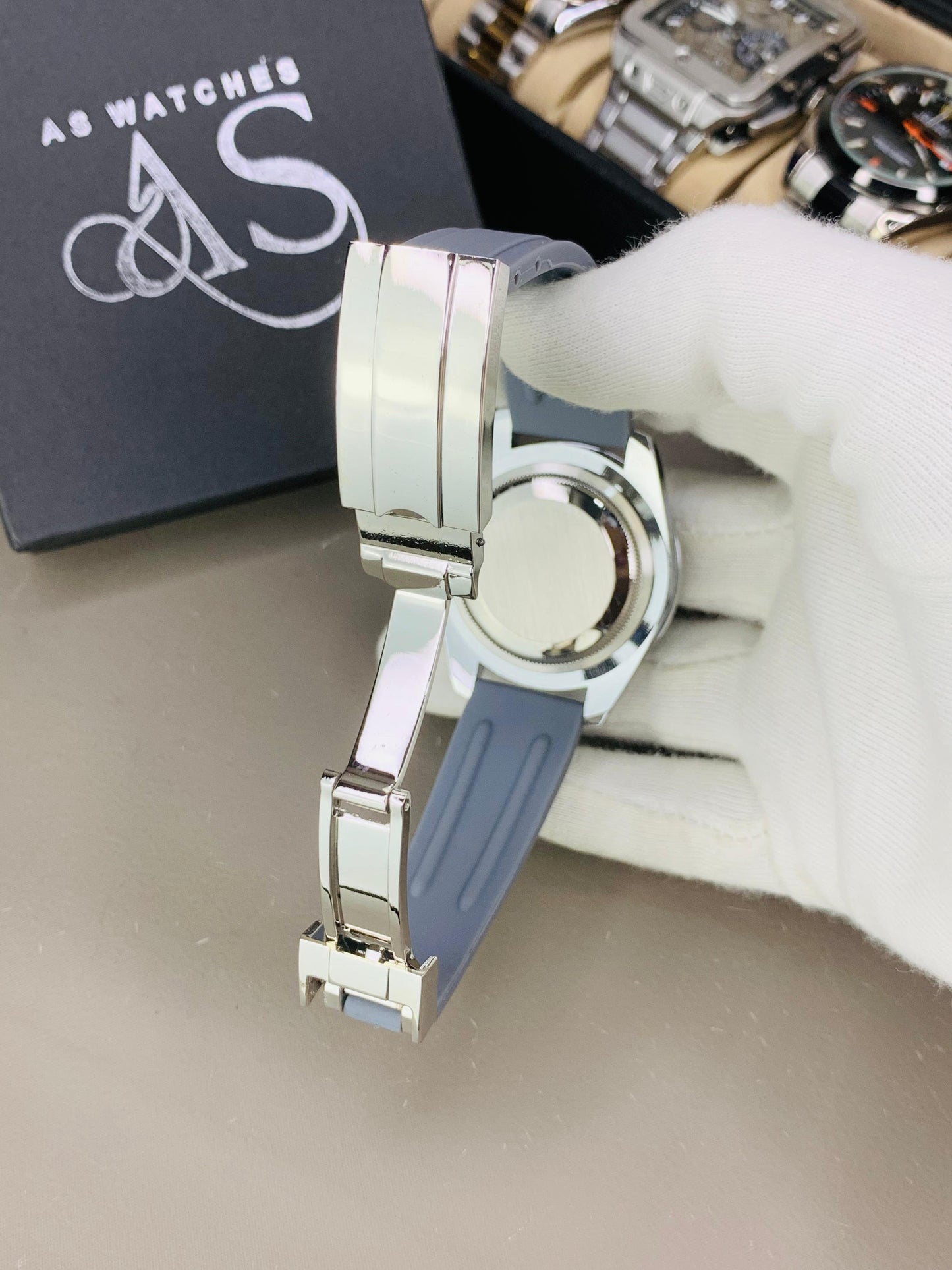 High Quality Straps Watch With Date Adjust | Grey