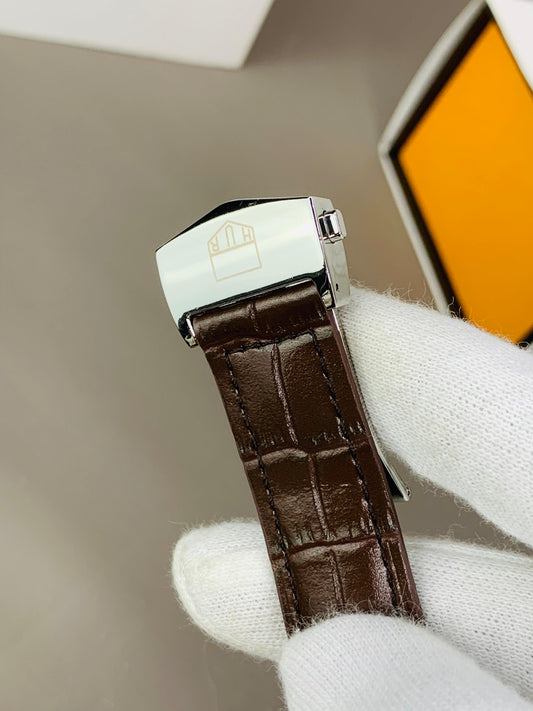 Brown Tag Model With Day & Date Adjustment | Quartz