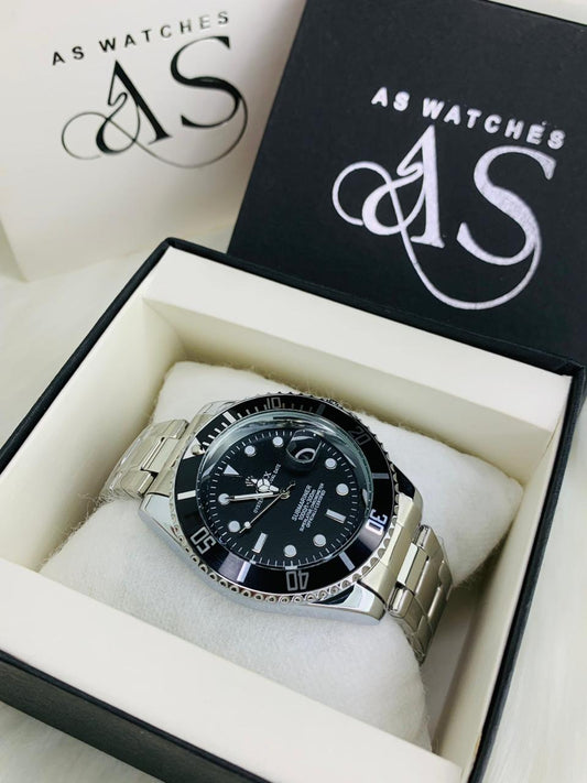 New Branded Submarina Silver Black