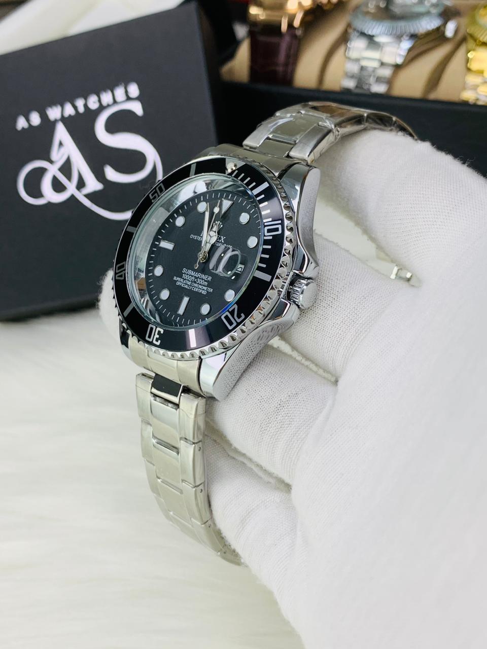 New Branded Submarina Silver Black