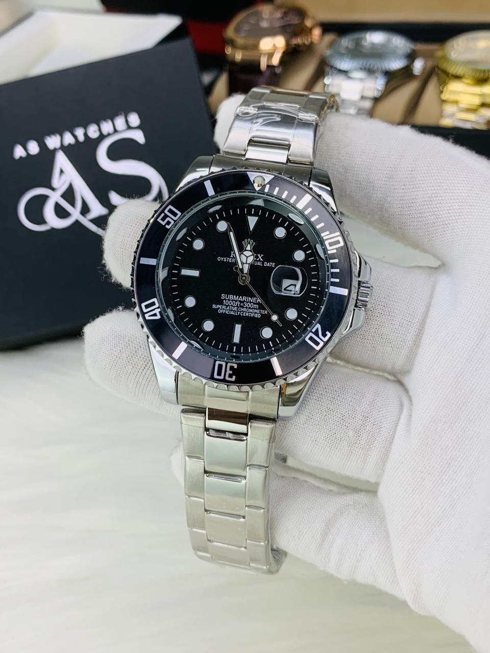New Branded Submarina Silver Black