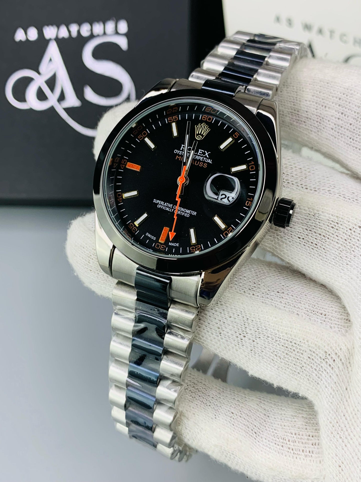 Milgauss New | Two Tone Black